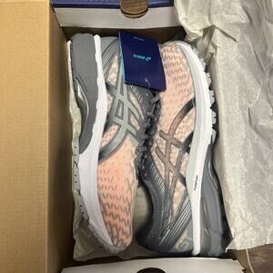 Asics GT-2000-8 1011A777 Sneakers Men's Size 7 Black Running Shoes Orange Pop